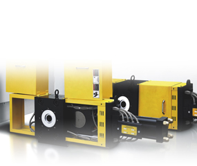 CROWN slide-plate hydraulic screen changer