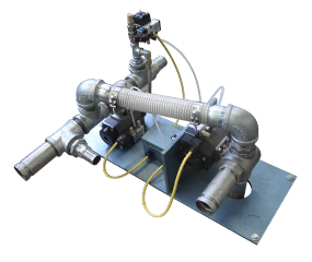 underwater pelletizer system water bypass