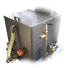 underwater pelletizer water tempering system